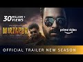 Mirzapur s2  official trailer  pankaj tripathi ali fazal divyenndu  amazon original oct23