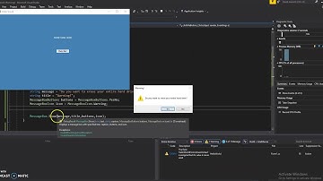 3. How to program in C# Beginners Guide -  MessageBox (Windows Forms Application)