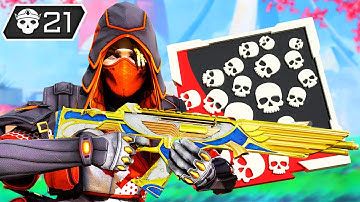 INSANE BANGALORE 21 KILLS GAME (Apex Legends Gameplay)