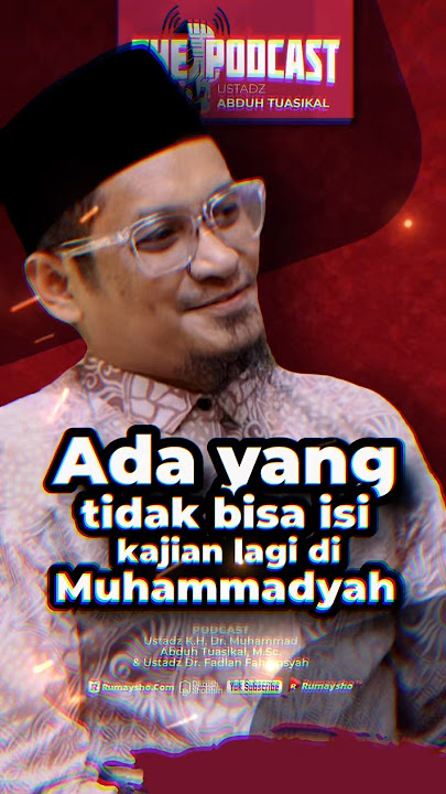 Ada Ustadz yang Tidak Bisa Berdakwah di Masjid Muhammadiyah - Rumaysho TV Podcast
