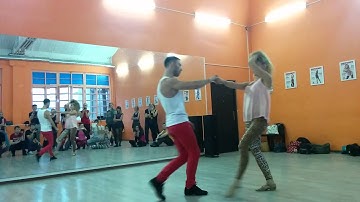 Maxim & Anastasia PiterZouk Birthday zouk demo