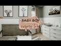 BABY BOY NURSERY TOUR & HOW I ORGANIZE | MOM WITH ME EPISODE 2