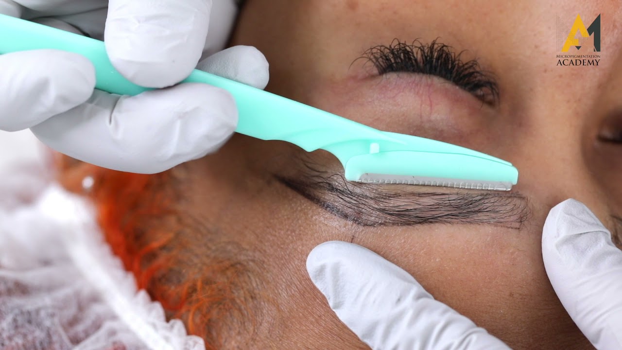Microblading treatment by Micropigmentation Academy in CT