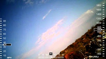 HK Bixler w/ #11 HD Keychaincam & Canmore GPS Data Logger & Dashware Gauges