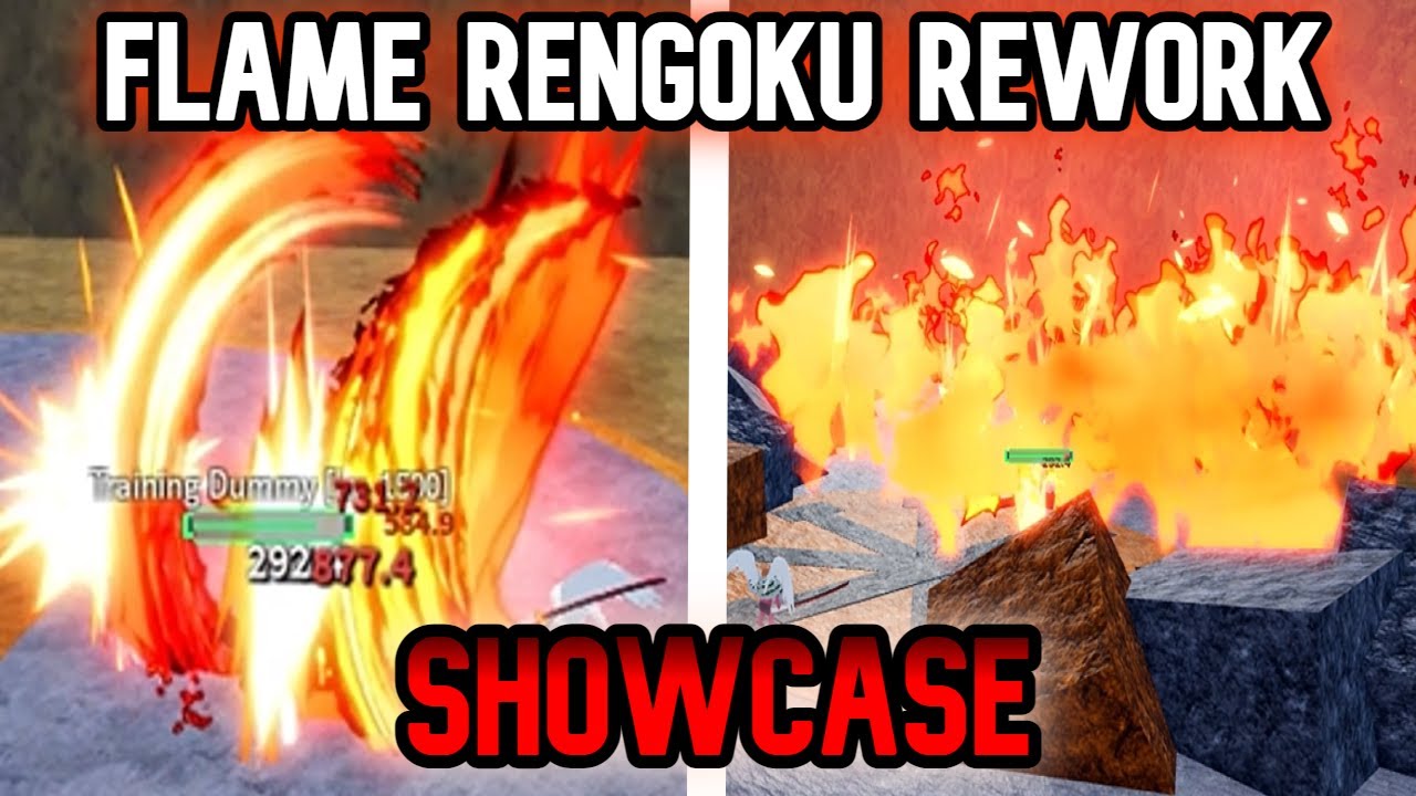 🔥 Tudo Sobre A Rengoku ( BLOX FRUITS ) - Showcase 🔥 