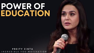 Importance of Woman's Education | Preity Zinta Speech | Incredible You Resimi