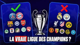 What if the CHAMPIONS LEAGUE only accepted CHAMPIONS?