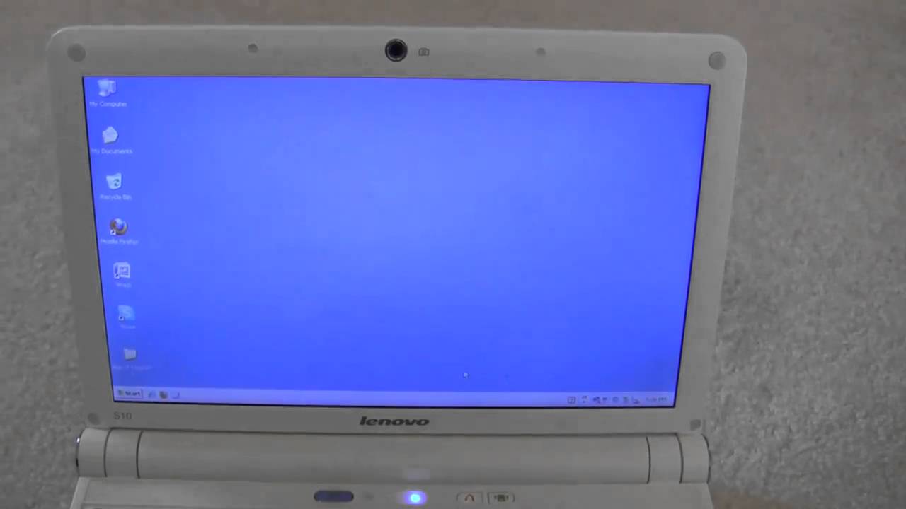 Lenovo Ideapad S10 Netbook: Overview & Review, XP and Linux Boot