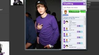 Live Chat Software Justin Bieber Chatter Spotify music screenshot 4