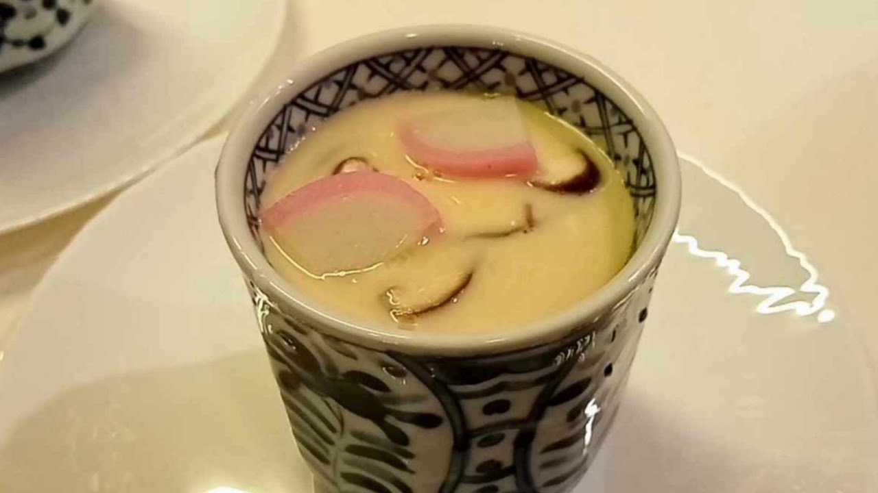 How to make Chawanmushi //Japanese Steamed Egg Custard #chawanmushi