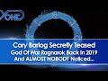 Cory Barlog Teased God Of War Ragnarok In 2019 & ALMOST NOBODY Noticed + Fans Decode Trailer Logo