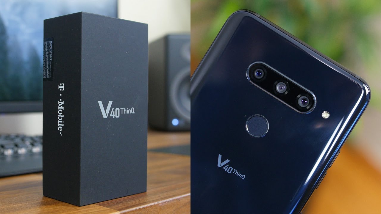 LG V40 ThinQ - Auspacken