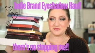 Another HUGE Indie Brand Eyeshadow Haul w/ Swatches + me fully geeking out!