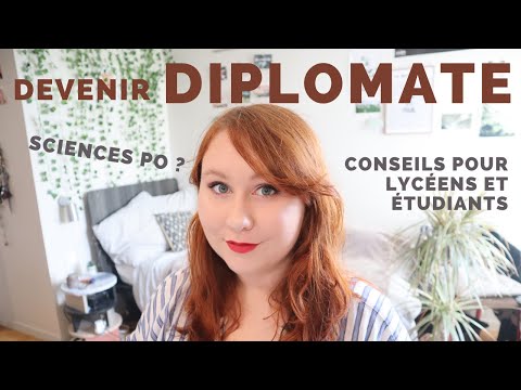 Vidéo: Comment Devenir Diplomate