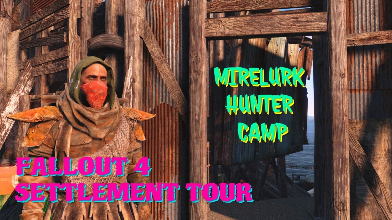 Fallout 4 Settlement Build Tour: Mirelurk Hunter Camp