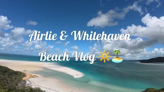 AIRLIE BEACH VLOG 🌴 Day Trip to Whitehaven Beach & Snorkelling in Paradise 🐠