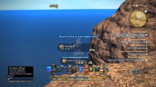 Final Fantasy 14 Tips on catching the Titanic Sawfish