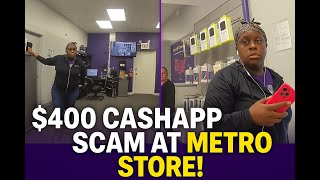 Body Cam: Metro by T-Mobile Employee Sends $400 to Herself Using Customer’s Cash App