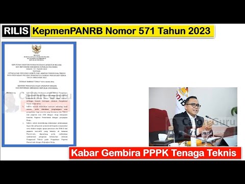 Baru Saja Terbit KepmenPANRB Nomor 571 Tahun 2023 tentang Optimalisasi Formasi PPPK ~ Cek Sekarang!!