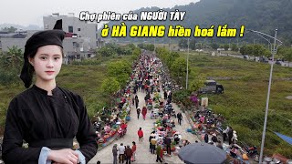 CHỢ ĐỒ RỪNG LỚN NHẤT TẠI TP HÀ GIANG TẤP LẬP BÁN NHIỀU ĐỒ QUÝ ĐỘC LẠ KHÁCH DU LỊCH TRANH NHAU MUA