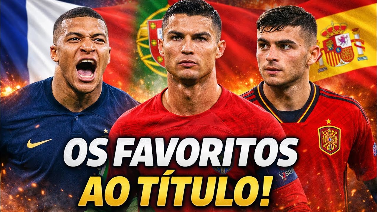 O motivo do favoritismo europeu na Copa do Mundo de 2026