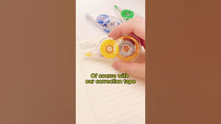 What is the alternative for correction fluid? #correctiontape #shortsvideo #shorts