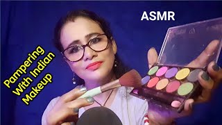 ASMR Gently Pampering You with Indian Makeup 💄RP | Asmr Ghosal | asmr personal attention