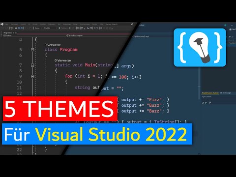 5 THEMES für Visual Studio 2022!