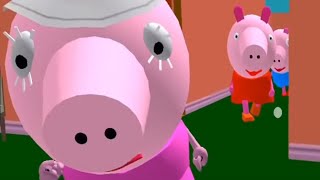 Piggy Neighbor Family Escape Obby House 3d Gameplay Walkthrough Part 8 Levels 22 23 24 Android - kindly keyin robloxomnom