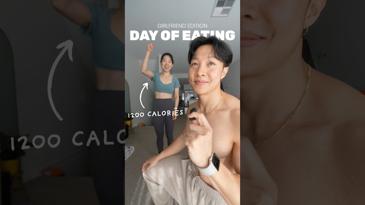 Full day of eating 1200 calories (GIRLFRIEND EDITION)