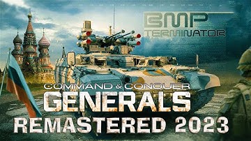 Terminator Nuclear Tanks| Command And Conquer: Generals Rise of The Reds Full Remastered[ 4K 60FPS ]