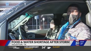 Texans face food and water shortage after winter storm