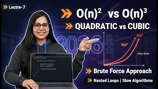 O(n²) vs O(n³) Explained 🚨 | Why Brute Force Algorithms Are Slow | Time Complexity DSA #dsa #java