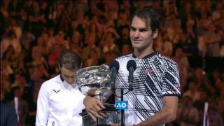 Lección de Valores de Roger Federer Y Rafa Nadal (ojalá se pudiese empatar en el tenis)