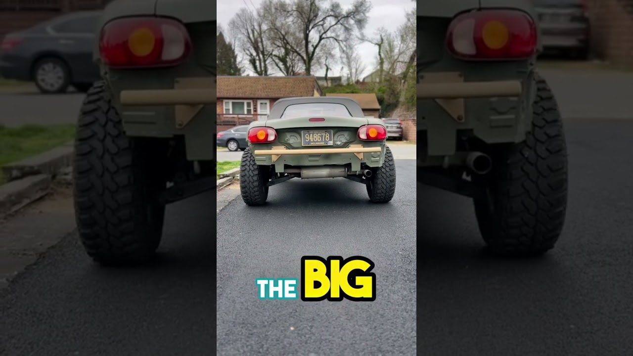 Вот моя внедорожная Miata 