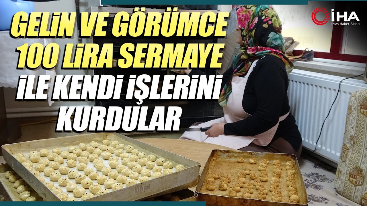 Kütahya'da Gelin ve Görümceden Lezzet Dolu İşbirliği