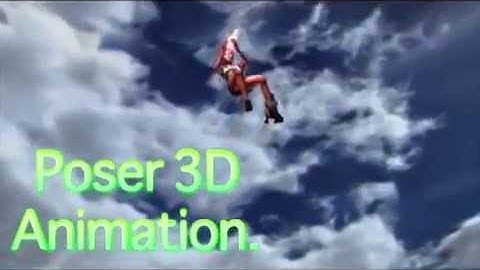 POSER 3D.   Make Your Own Animation YouTube video!