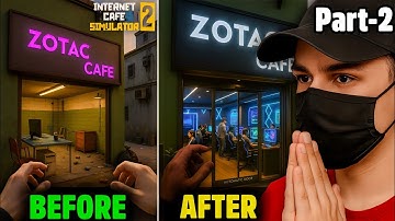 MY GAMING CAFE UPGRADED | INTERNET CAFE SIMULATOR 2 #2