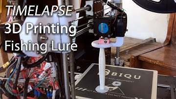 3D Printing Timelapse Fishing Lure Anet A8