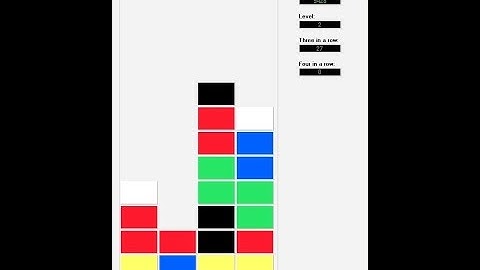 Minitris Classic v2.5 (Windows game 1999)