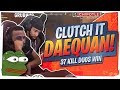 CLUTCH IT DAEQUAN! 37 KILL DUO WIN (Fortnite BR Full Game)