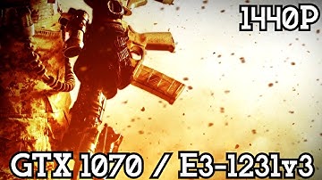 Medal of Honor Warfighter: GTX 1070 | Ultra - 1440P | FRAME-RATE TEST
