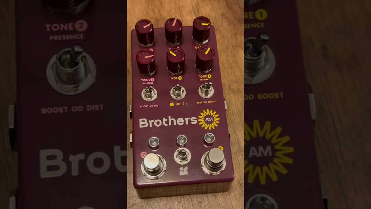 Chase Bliss Brothers AM - YouTube