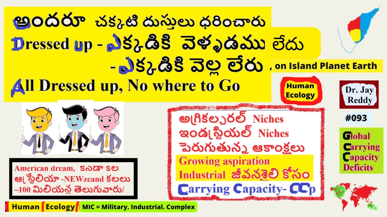 Telugu Series:#093: TEELUGU STATES :అందరూ దుస్తులు ధరించారు| ALL Dressed up - ఎక్కడికి వెళ్ళడము లేదు