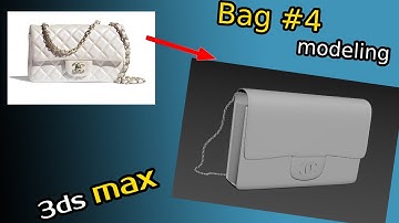 bag  modeling in 3dsmax #4