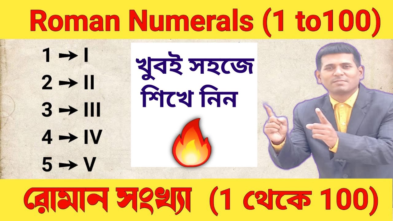 Roman numerals from 1 to 100 – roman number from 1 to 100 – roman ...