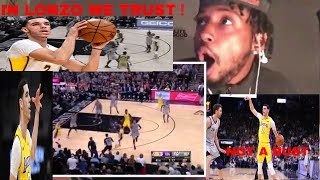 LONZO BALL IS FAR FROM A BUST ❗️ REACTION TO LONZO DOUBLE DOUBLE GAMEWINNER AGAINST THE SPURS