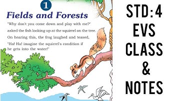 STANDARD 4/EVS/CHAPTER 1/FIELDS AND FORESTS