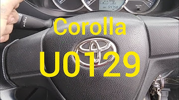 Toyota corrolla Abs issue | code U0129