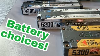 Battery choices (Sunpadow)